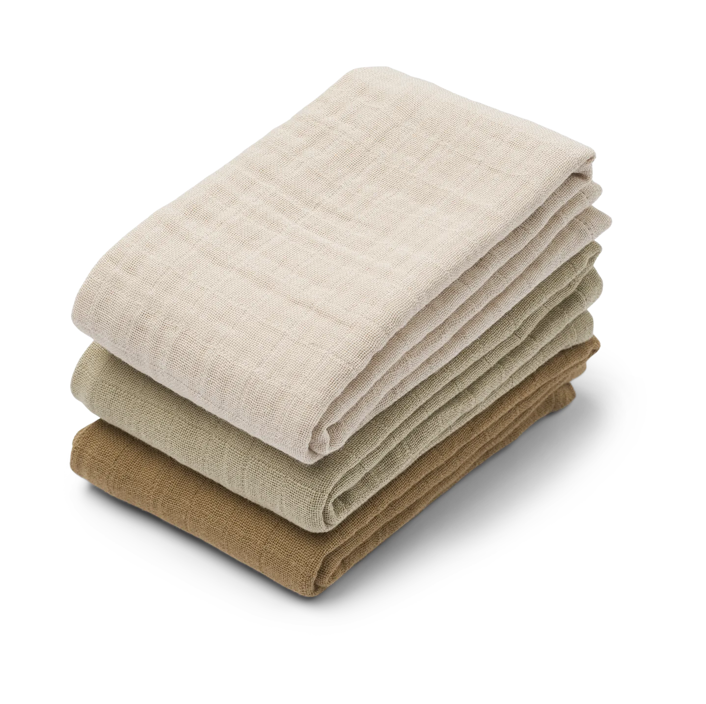 Liewood Lewis muslin frotee 3 osaa 65x65 cm Sandy mix