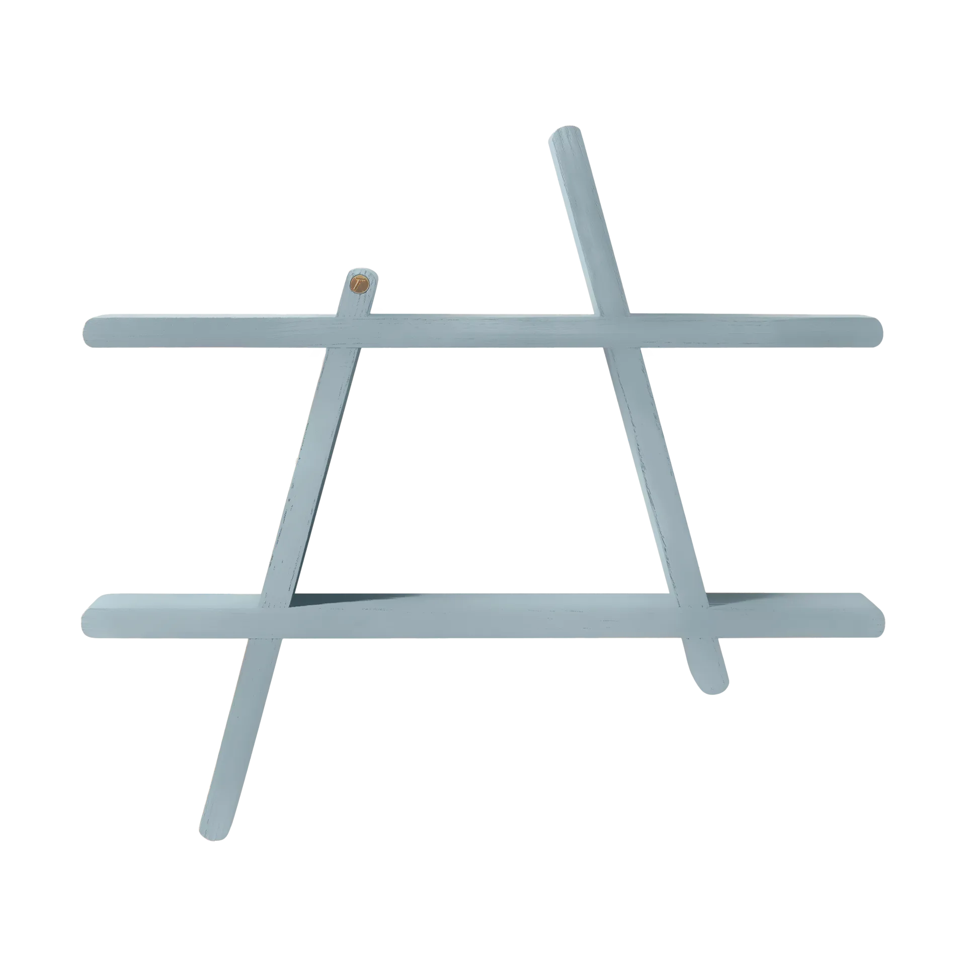 Andersen Furniture A-Shelf seinähylly Special Edition Grey blue M 52x9x46 cm