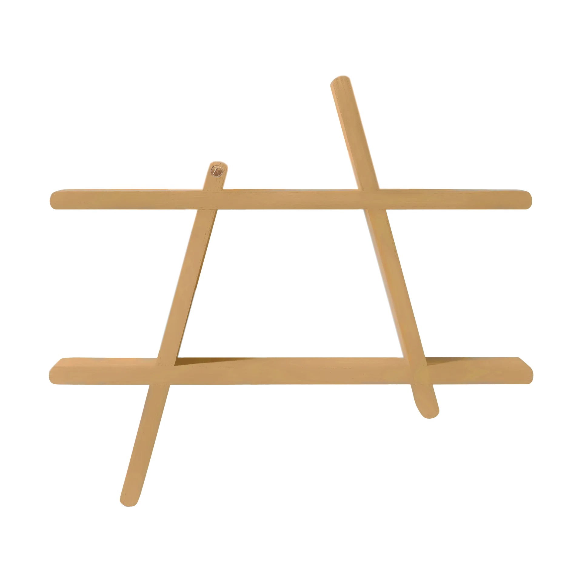 Andersen Furniture A-Shelf seinähylly Special Edition Brown beige M 52x9x46 cm