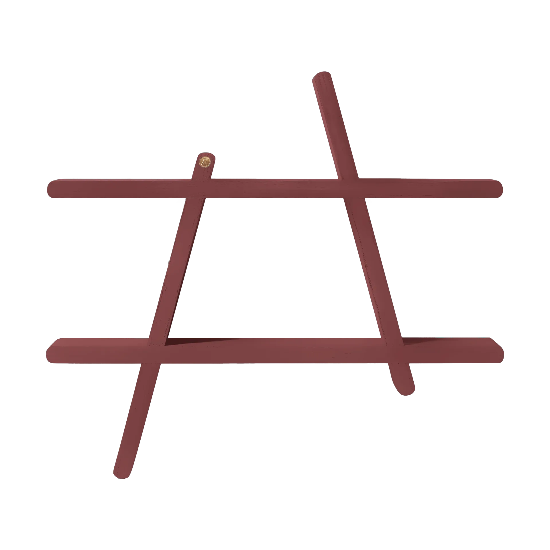 Andersen Furniture A-Shelf seinähylly Special Edition Wine red M 52x9x46 cm