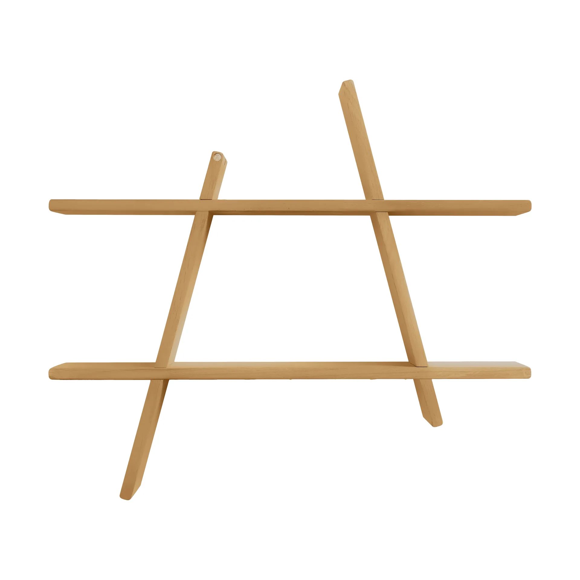 Andersen Furniture A-Shelf seinähylly Special Edition Brown beige L 78x12x67 cm
