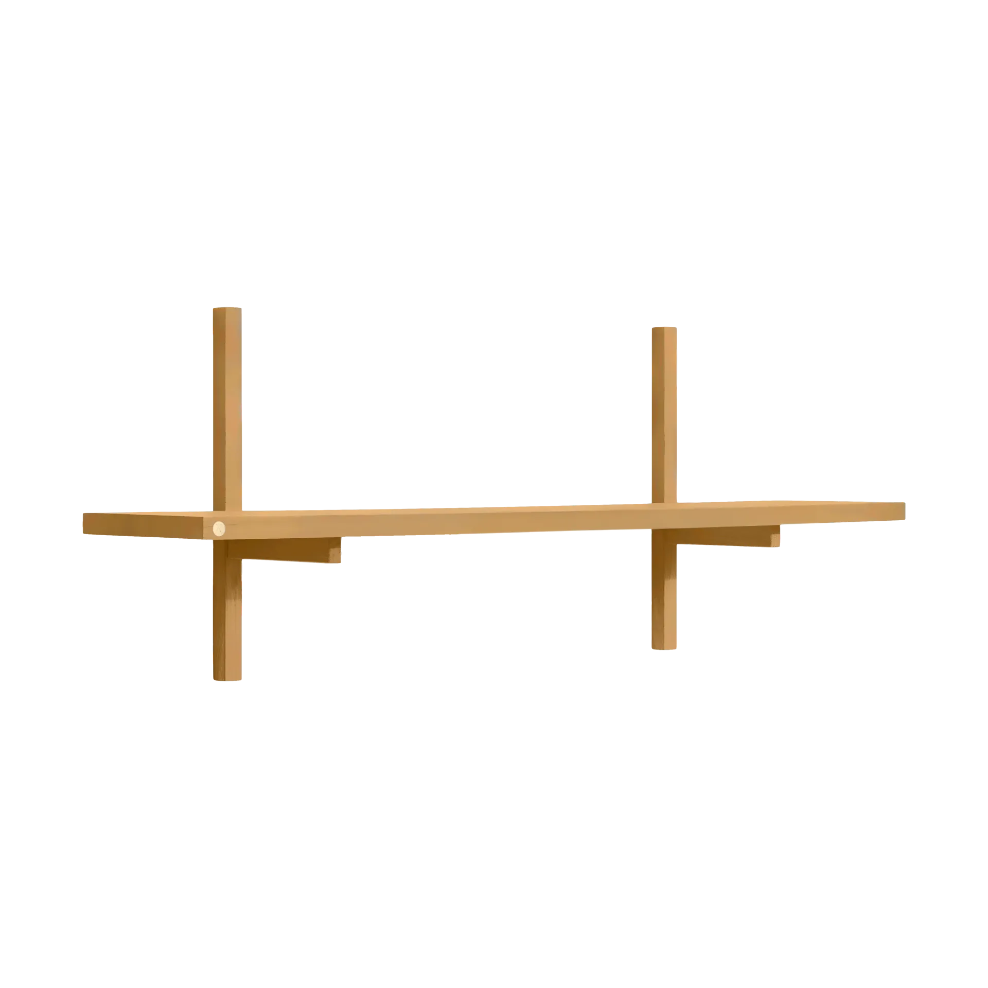 Andersen Furniture A-Light Shelf seinähylly Special Edition Brown beige 90x21x35 cm