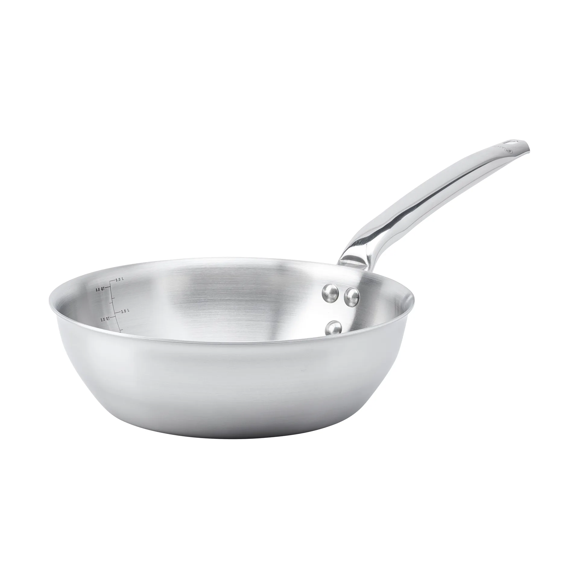 De Buyer Alchimy pyöreä sautépannu ruostumatonta terästä. Ø24 cm