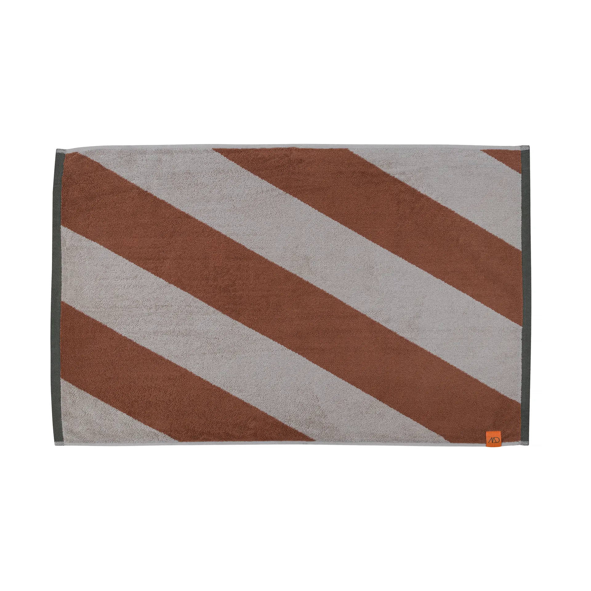 Mette Ditmer Diagonal kylpyhuonematto 50x80 cm Tiili