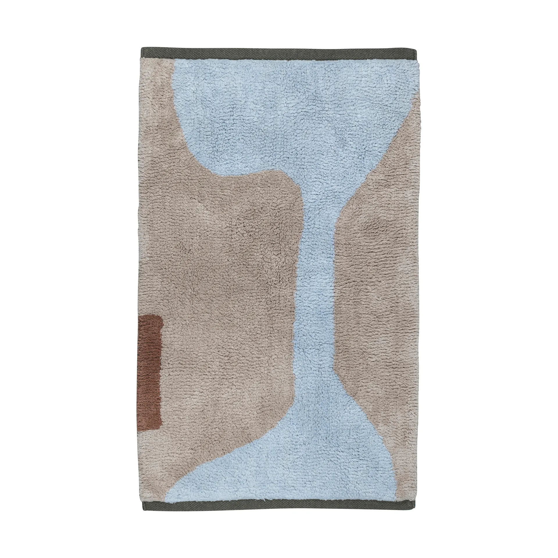Mette Ditmer Figura matto Light blue, 70x150 cm