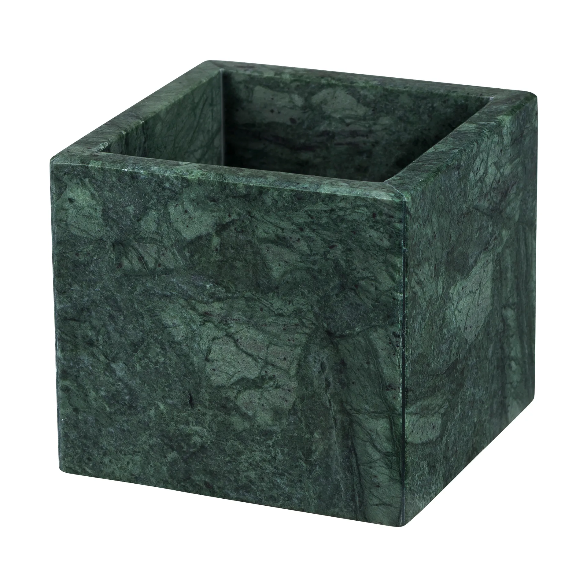 Mette Ditmer Marble kuutio 10x10 cm. Dark forest
