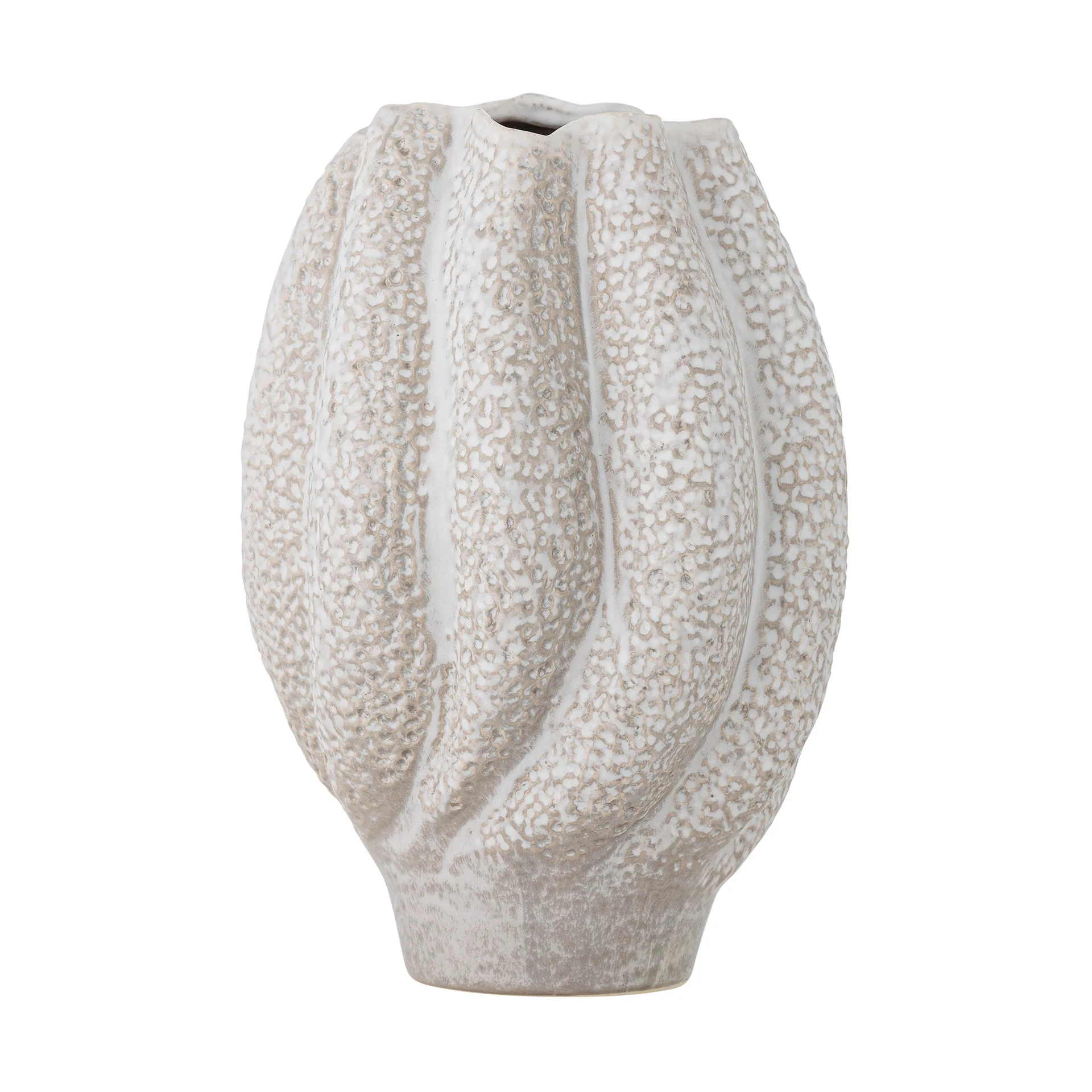 Bloomingville Cove maljakko 28 cm Valkoinen