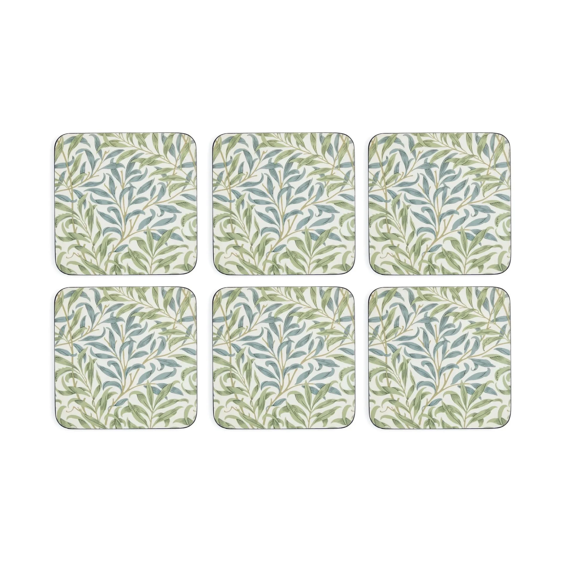 Pimpernel Morris & Co Willow Bough lasinalunen 6-pack Vihreä, sininen