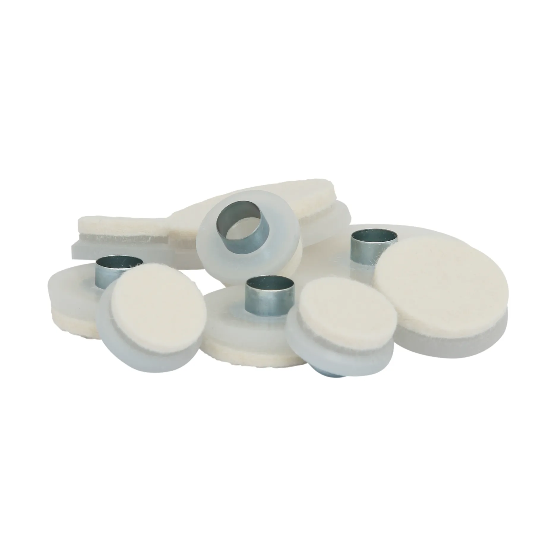 Guardian Guardian huopatassu niitillä Ø22 mm 8-pack Valkoinen