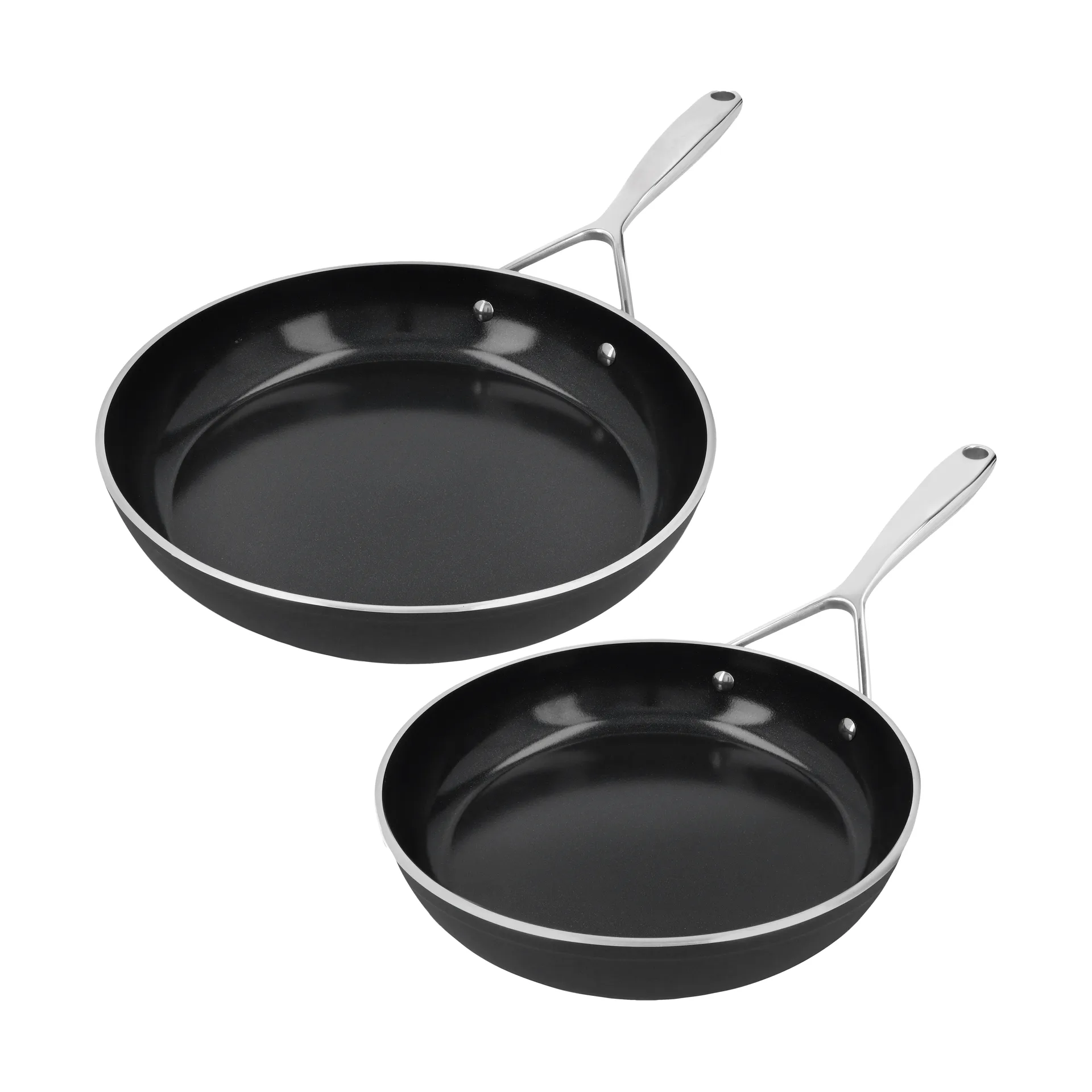Demeyere Alu Plus 3 Ceraforce paistinpannusetti keraaminen 3-ply 2 osaa