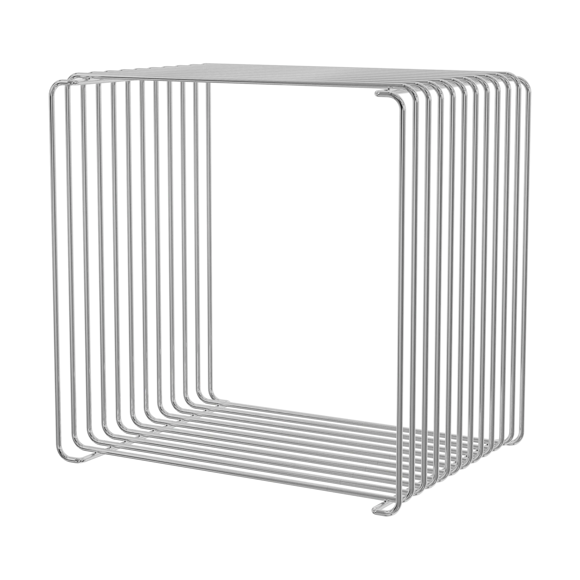 Montana Panton Wire Single hylly 34,8x34,8x25,7 cm Chrome