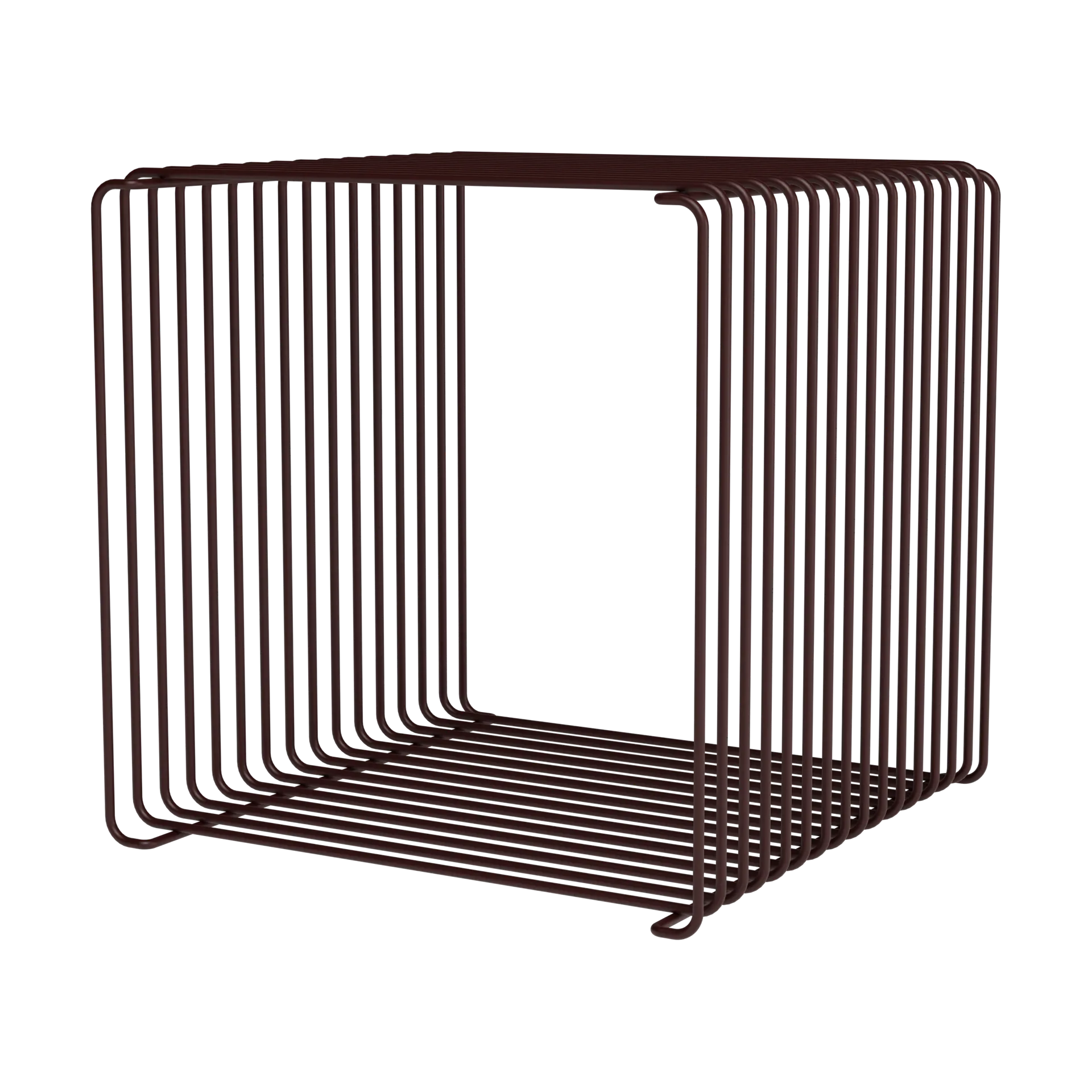 Montana Półka Panton Wire Single 34,8x34,8x34,8 cm Musta punainen