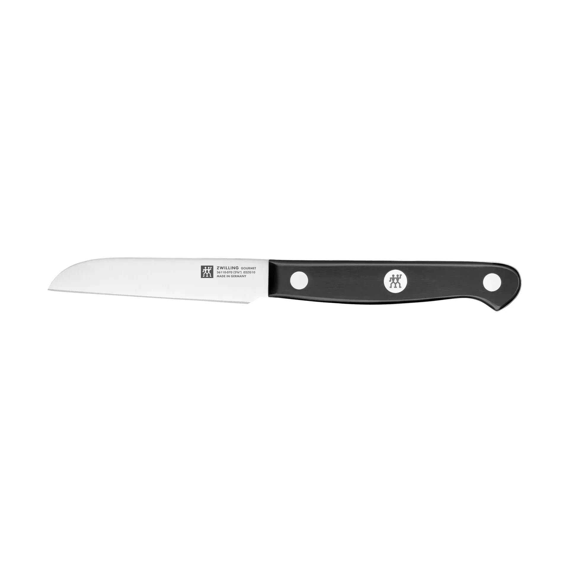 Zwilling Zwilling gourmet vihannesveitsi 7 cm Musta-ruostumaton teräs