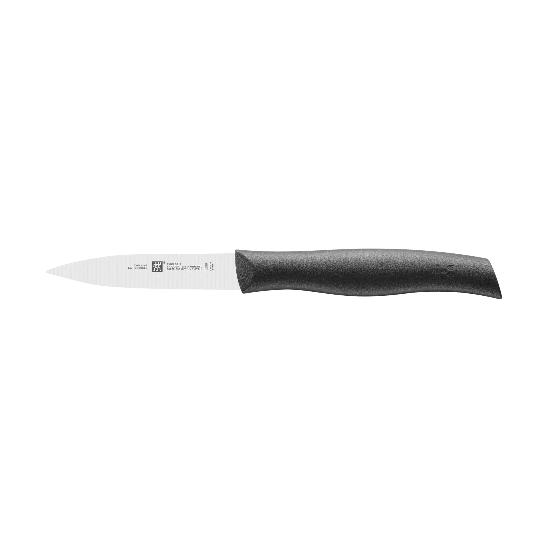 Zwilling Zwilling Twin grip terävä vihannesveitsi 9 cm Musta-ruostumaton teräs
