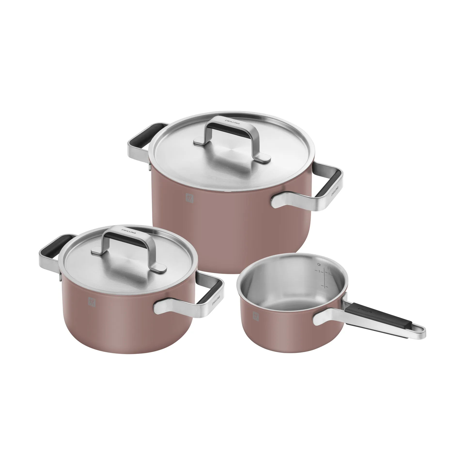 Zwilling Zwilling Pure kattilasetti 5 osaa Vaaleanpunainen