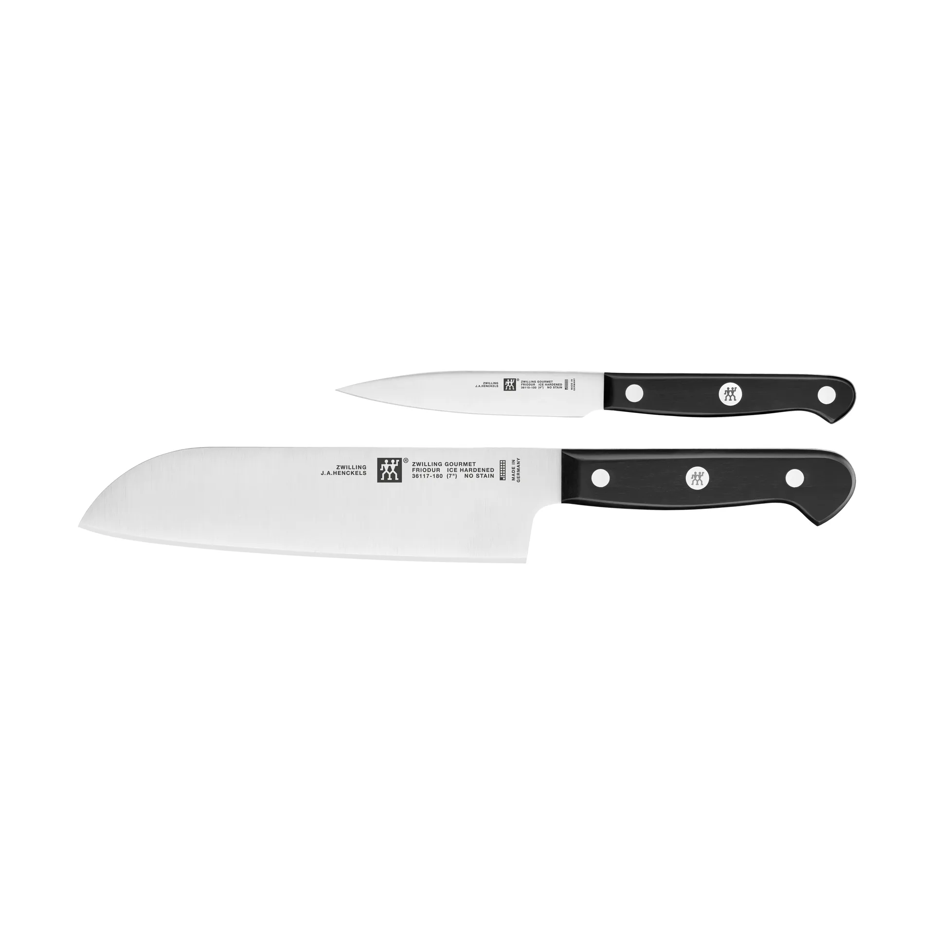 Zwilling Zwilling Gourmet veitsisetti 2 osaa Musta-ruostumaton teräs