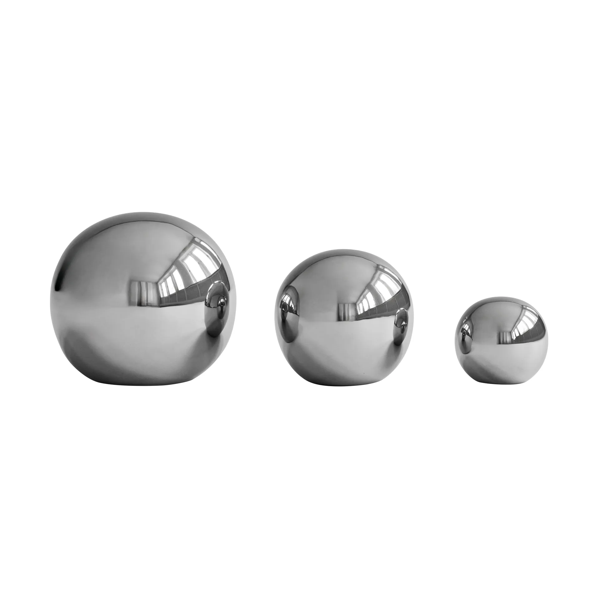 101 Copenhagen Gallery Balls koriste 3 osaa Chrome