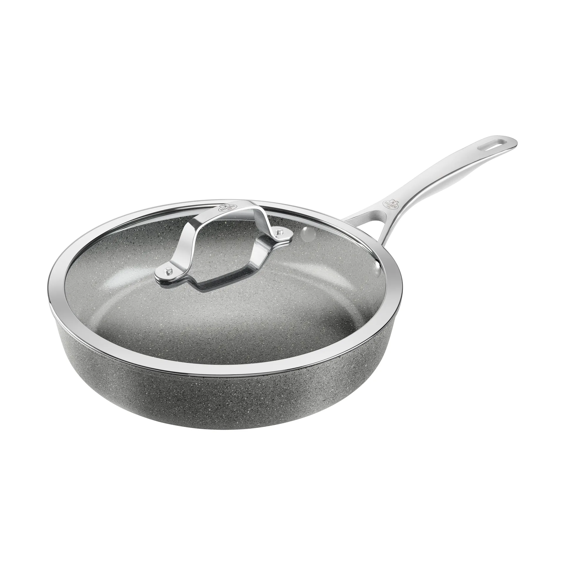 Ballarini Salina Ceramic Granit traktori paistinpannu lasikannella 28 cm