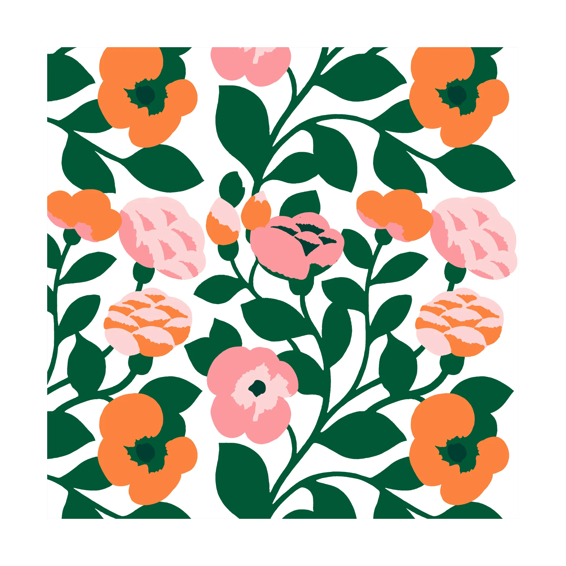 Marimekko Green green lautasliina 33x33 cm 20-pack Dark green