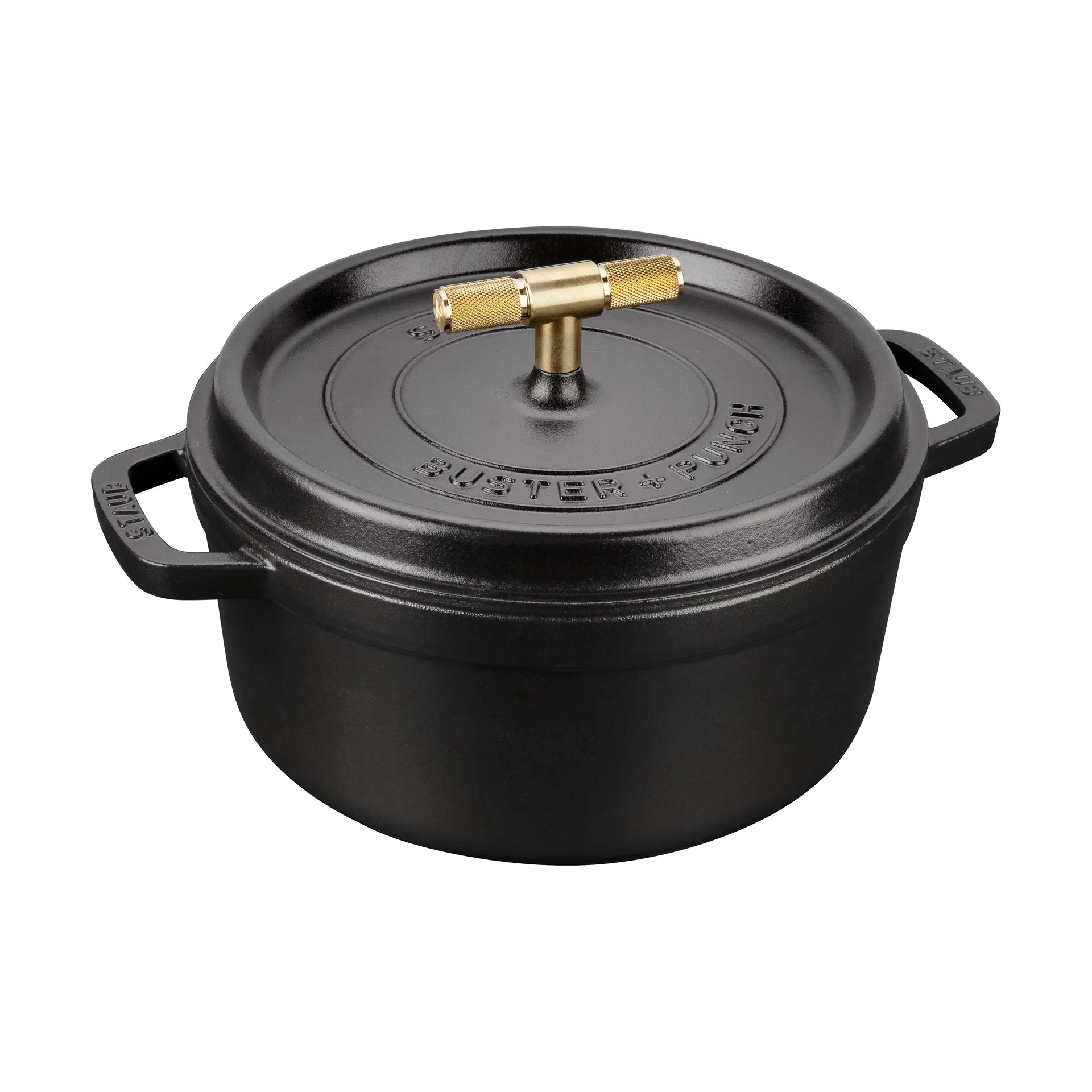STAUB Buster & Punch pata valurauta messinki 3,8 l