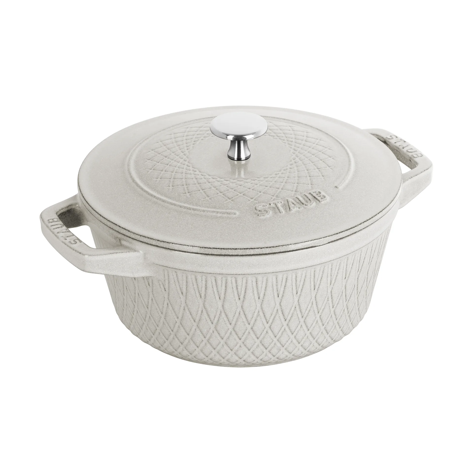 STAUB Staub Twister La Cocotte pata 4 L White truffle