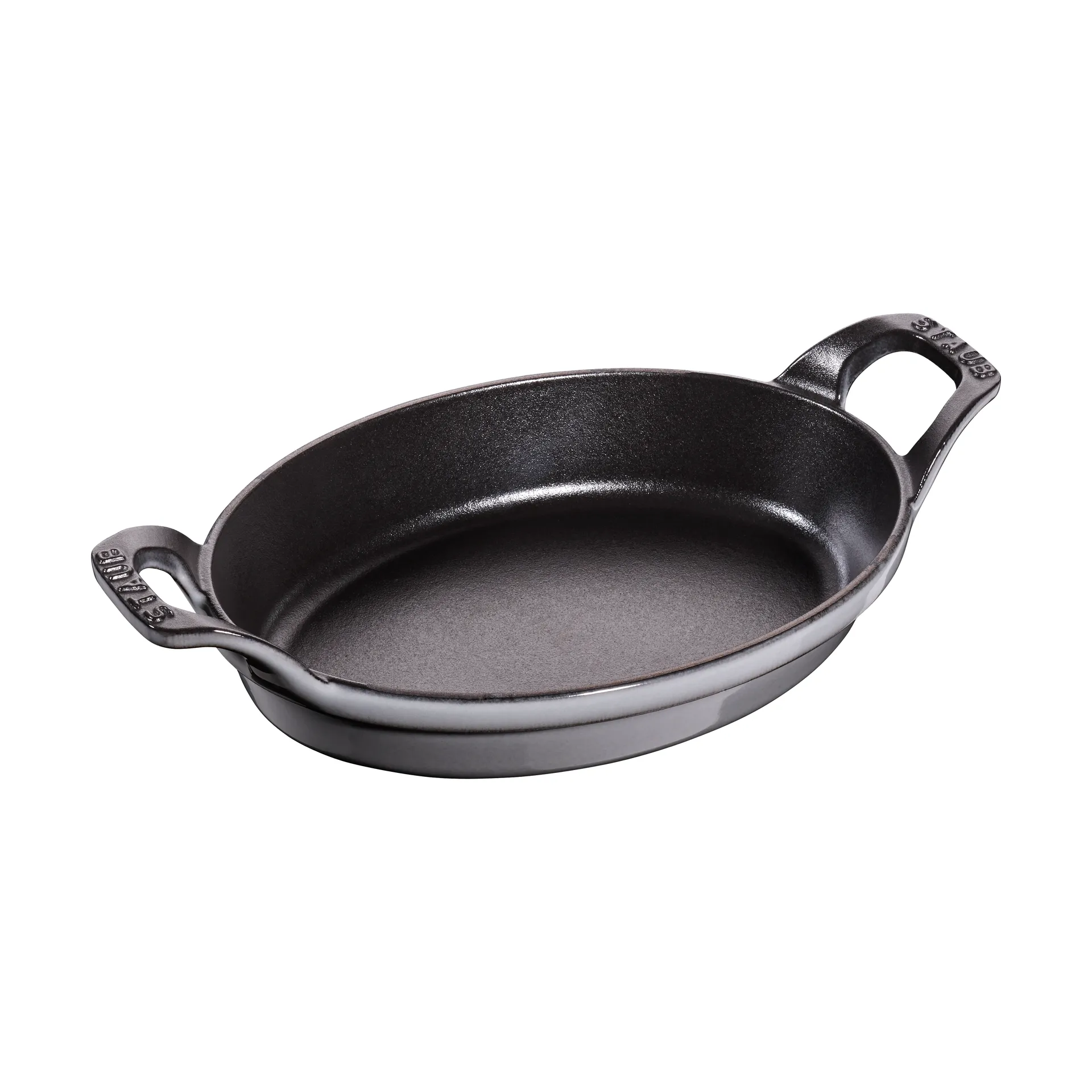 STAUB Staub ovaali uunivuoka valurauta 21 cm Grafiitinharmaa