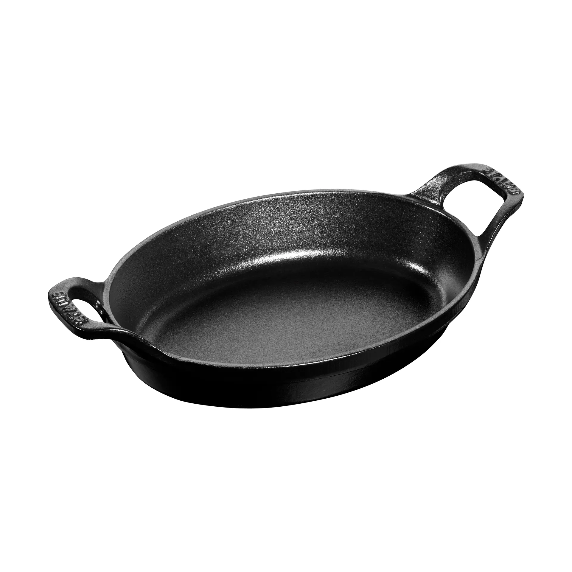 STAUB Staub ovaali uunivuoka valurauta 21 cm Musta