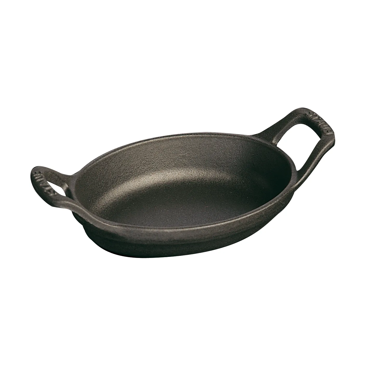 STAUB Staub ovaali uunivuoka valurauta 15 cm Musta