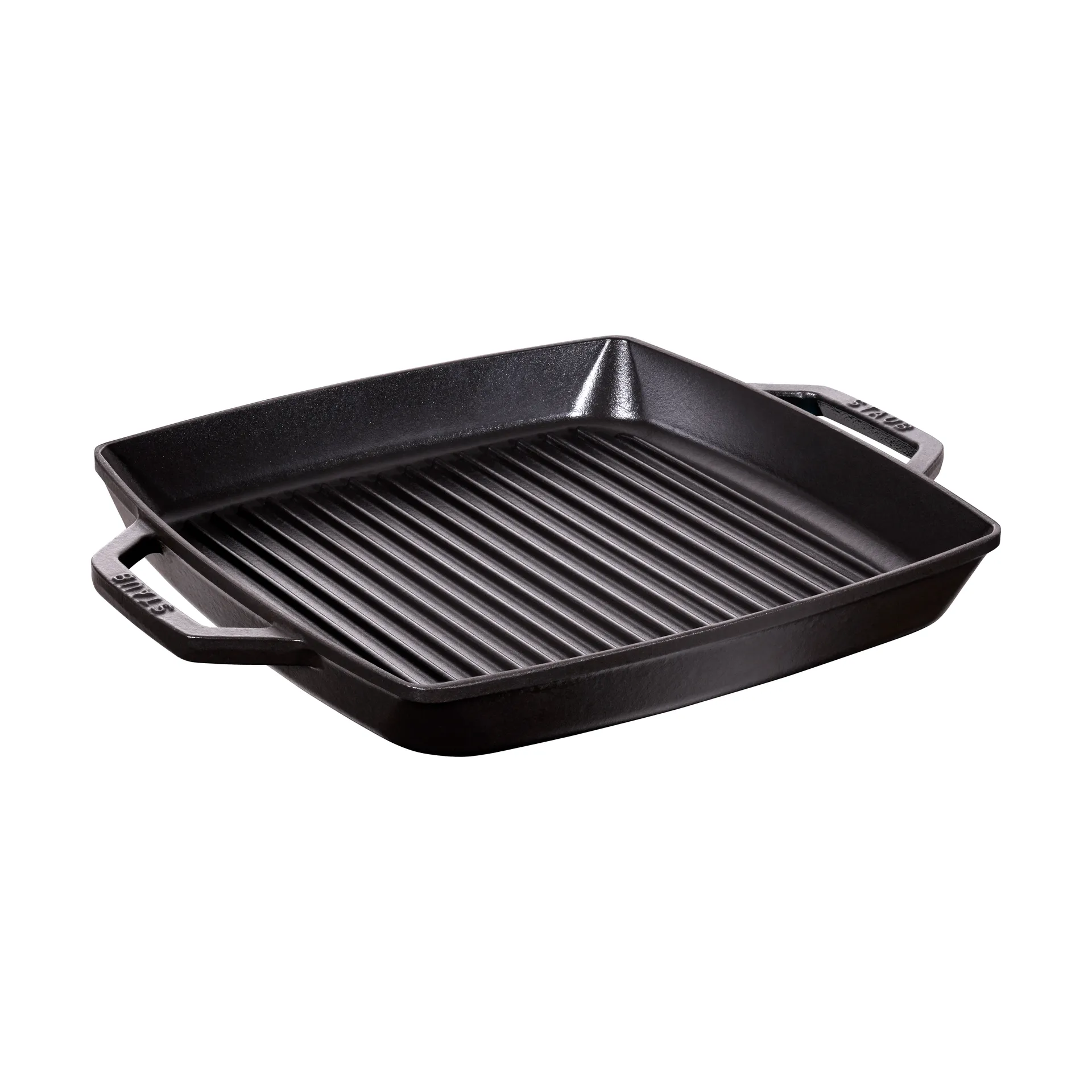 STAUB Staub Pure grillipannu valurauta neliö musta 33 cm