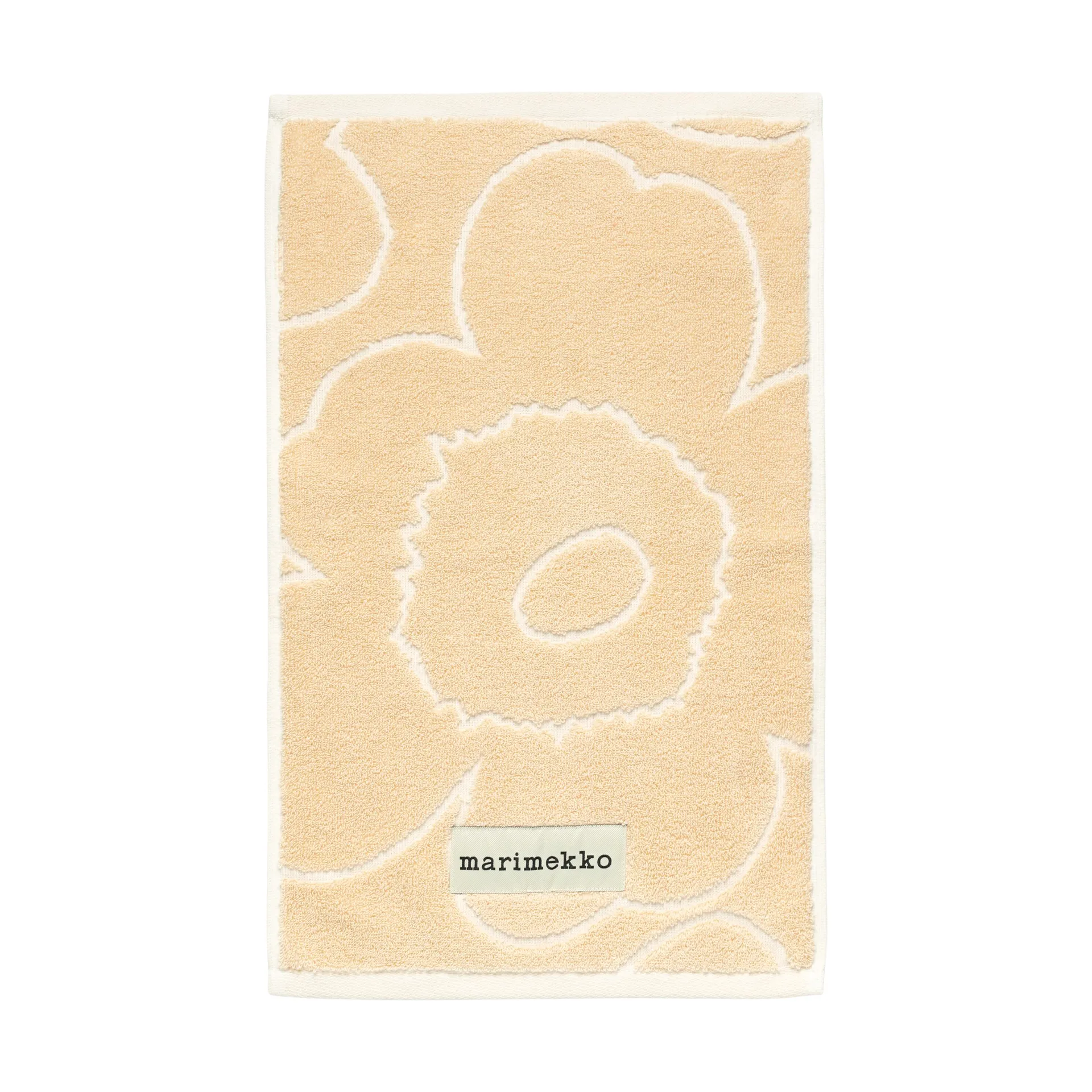 Marimekko Piirto Unikko vieraspyyhe 30x50 cm Beige