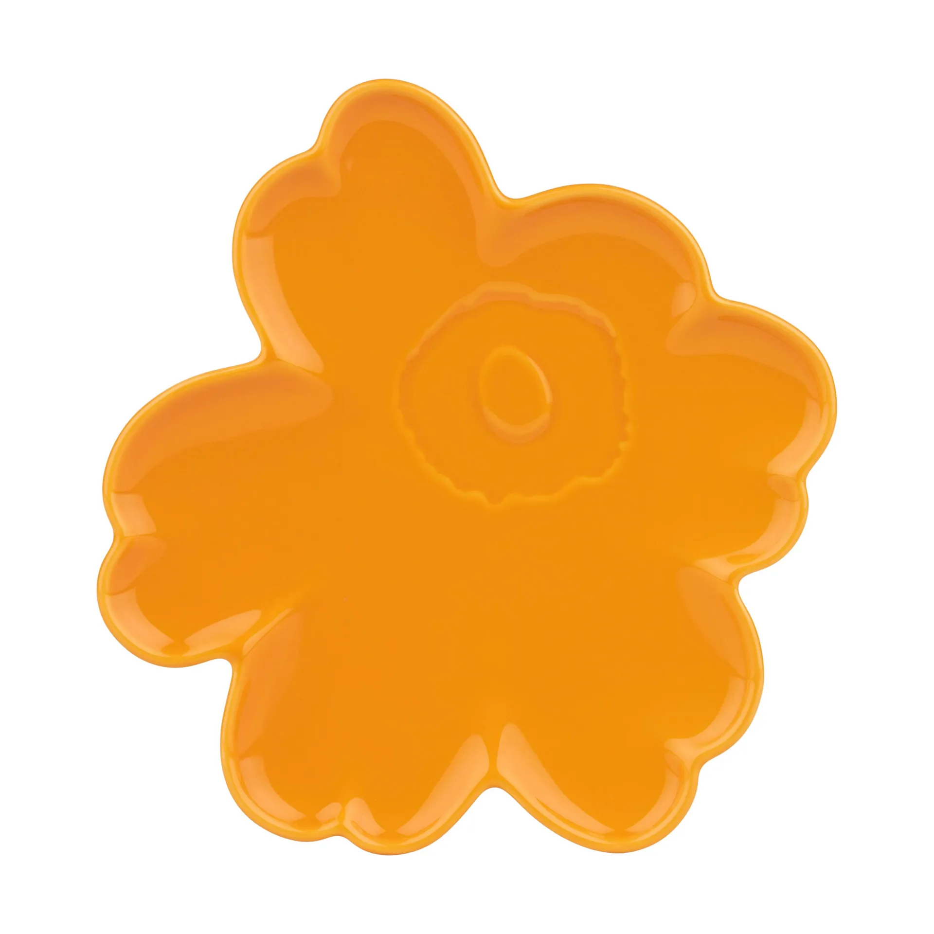 Marimekko Unikko Shape lautanen 20 cm Keltainen