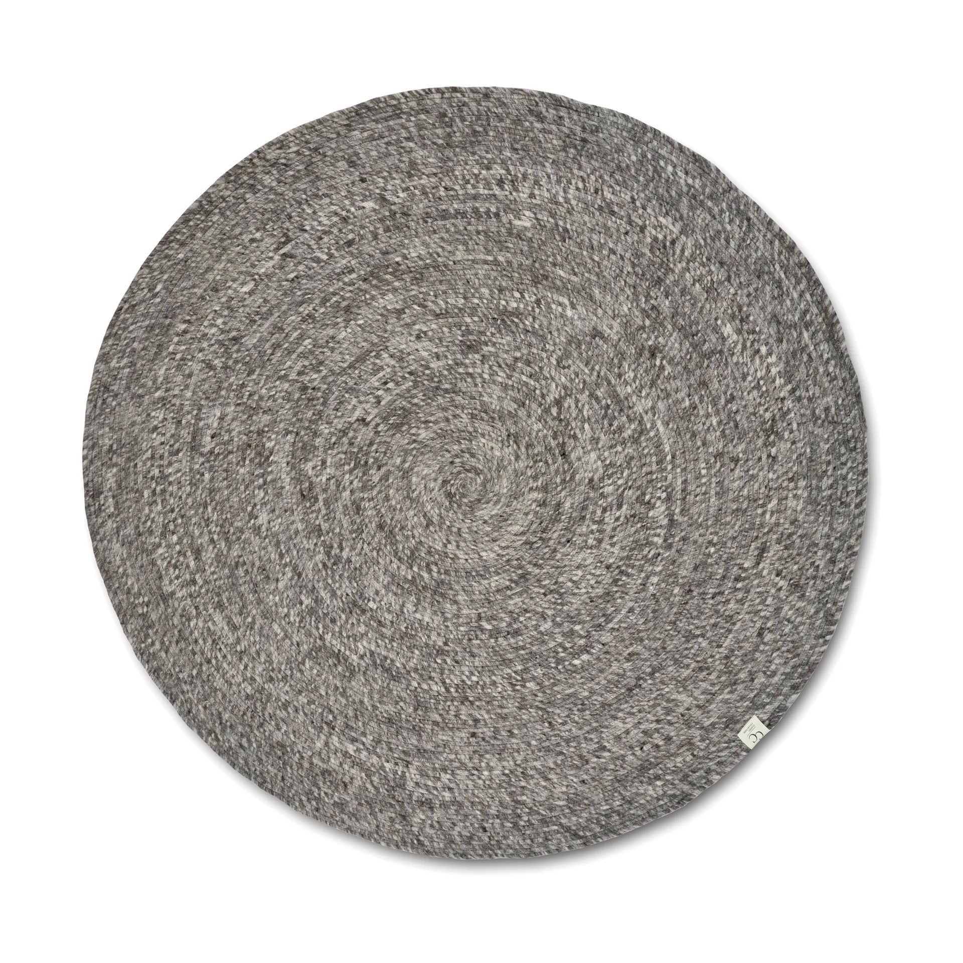 Classic Collection Merino villamatto pyöreä Ø240 cm. Grey