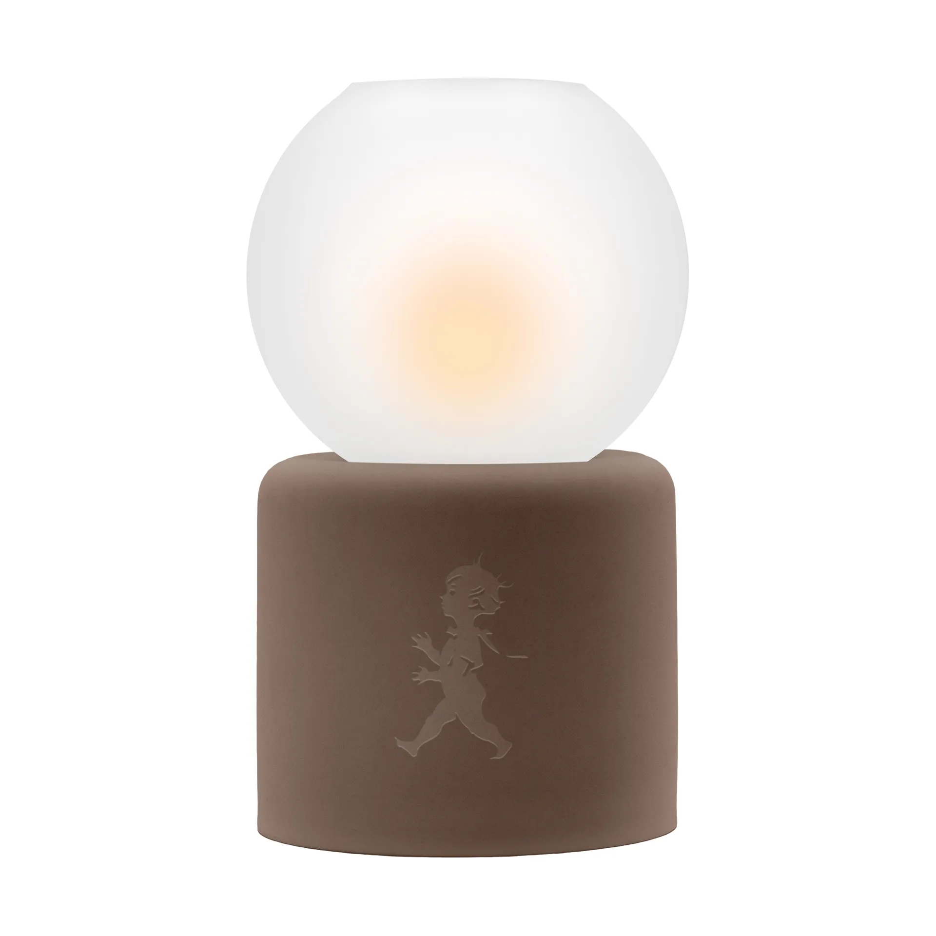 Solstickan Design Globe lämpökynttilälyhty Ø9,5x17 cm Ruskea