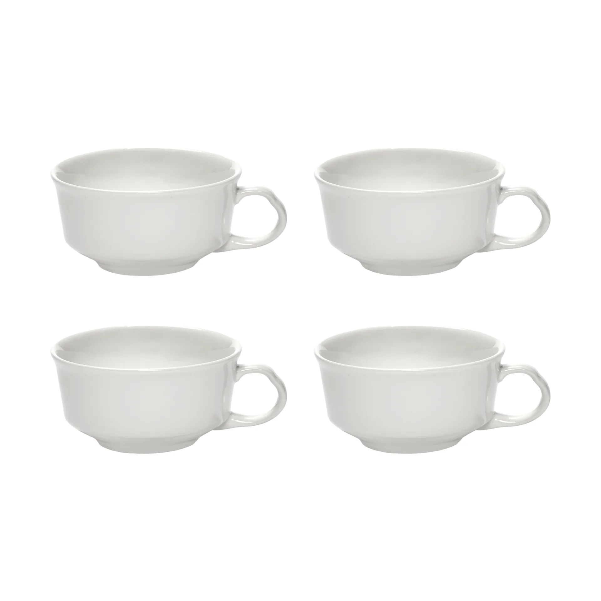 Serax Silhouette espressokuppi 10 cl 4 kpl White