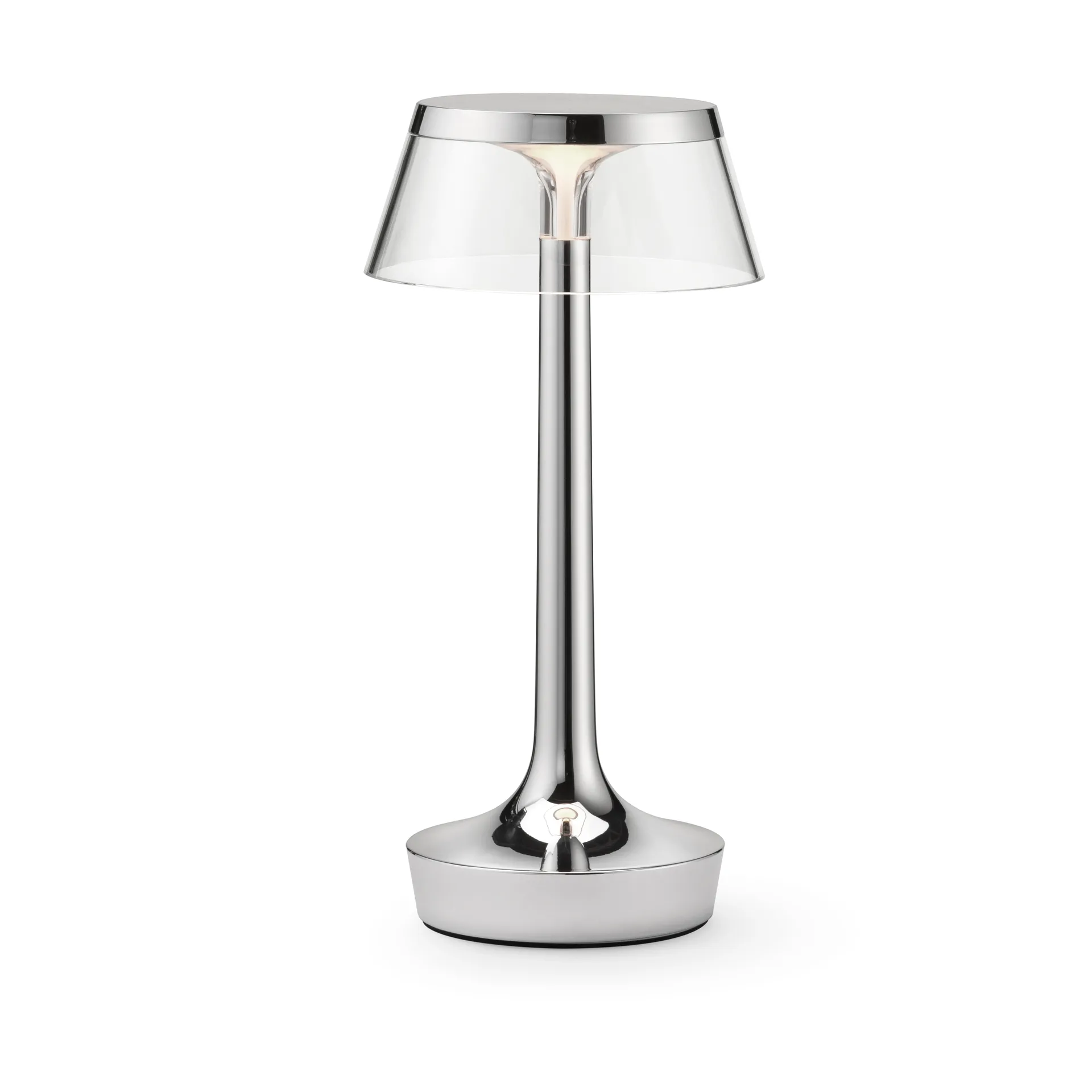 Flos Bon Jour Unplugged pöytälamppu Chrome