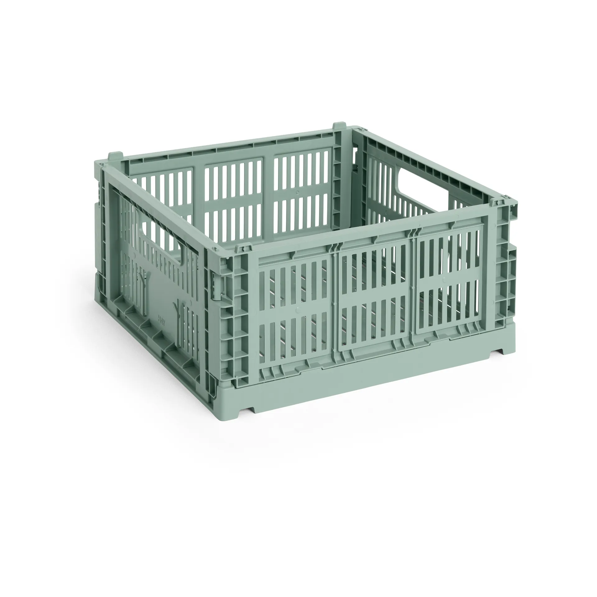 HAY Colour Crate M Square 29.5x29.5 cm Sage green