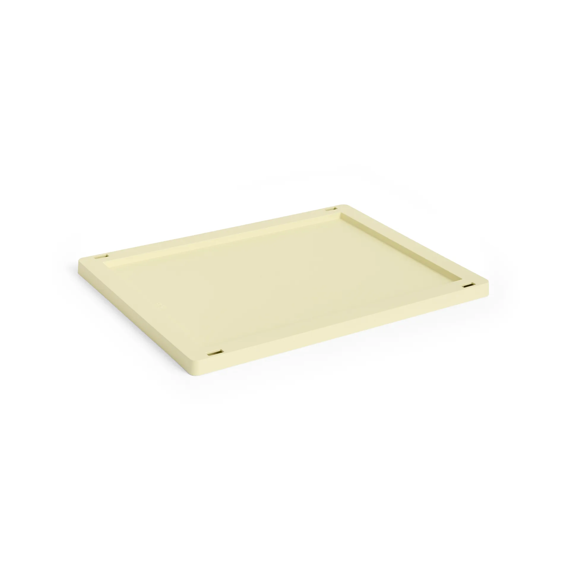 HAY Colour Crate kansi plastic medium Light yellow
