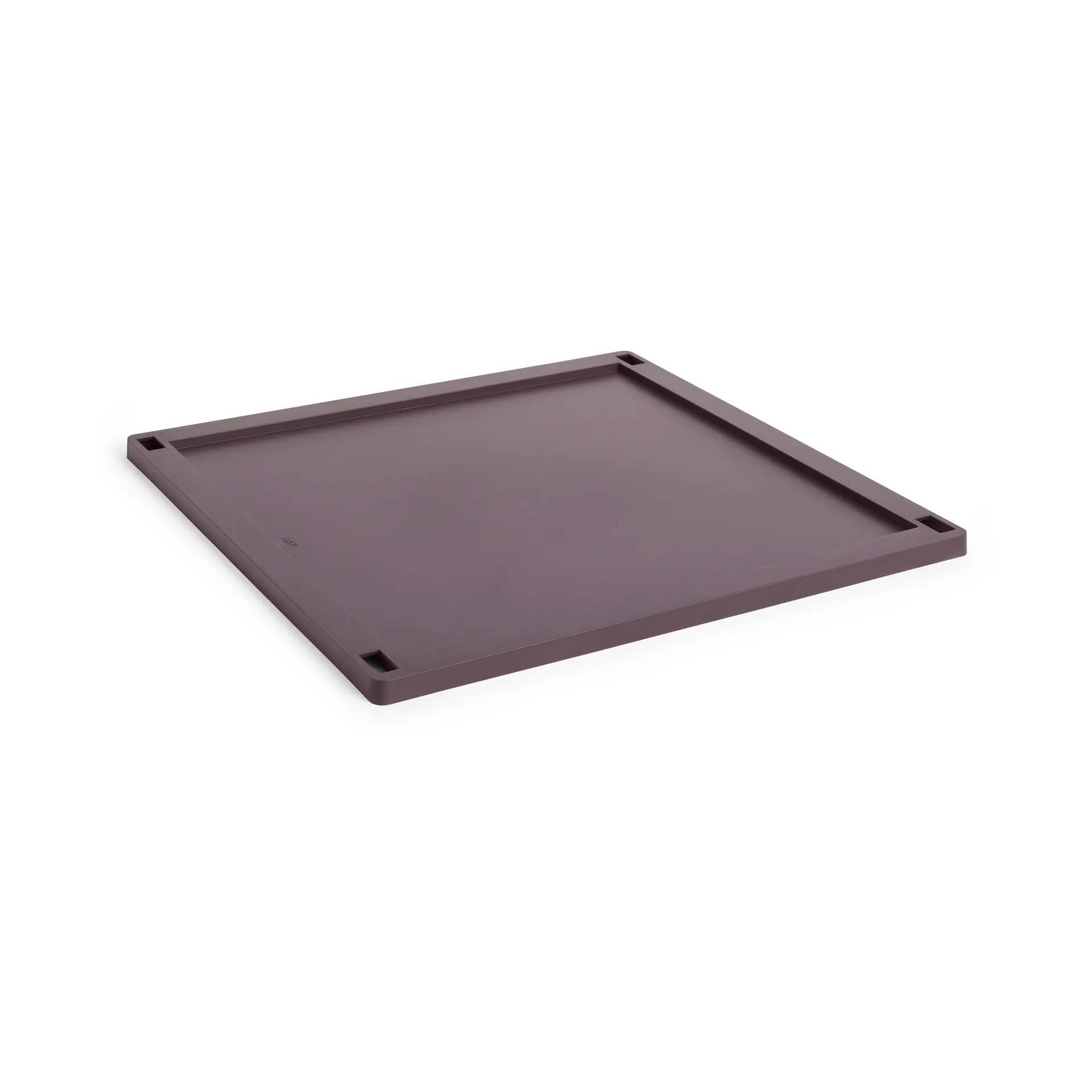 HAY Colour Crate Square kansi plastic large Bordeaux