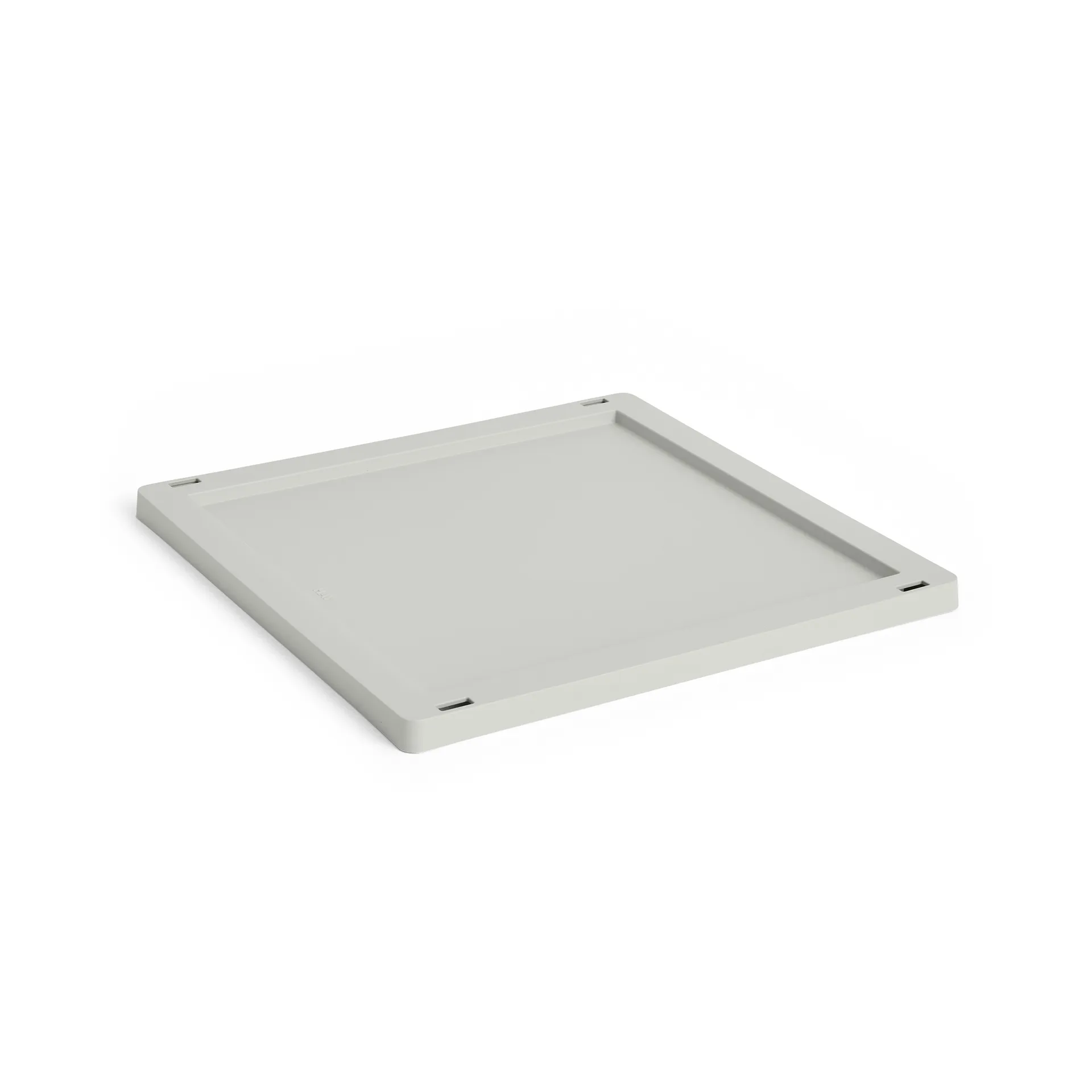 HAY Colour Crate Square/Cube kansi plastic medium Grey