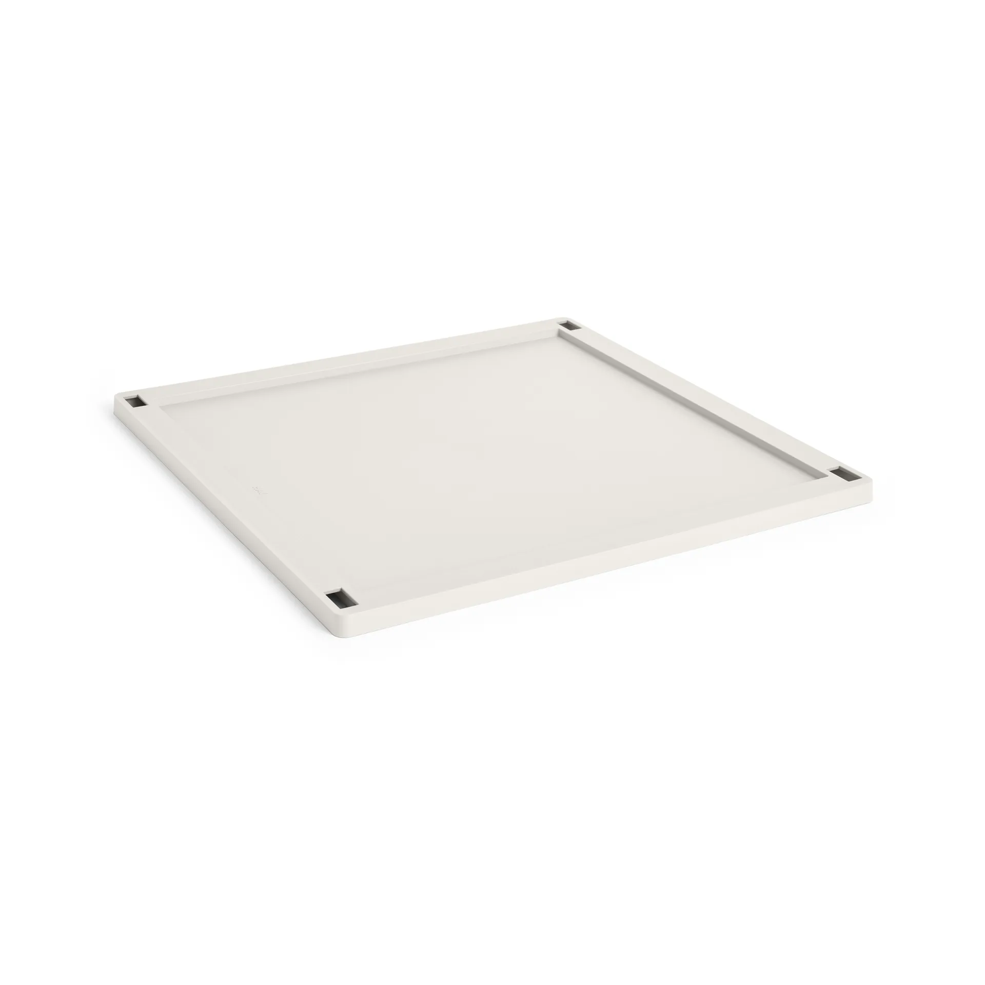 HAY Colour Crate Square/Cube kansi plastic medium Off white