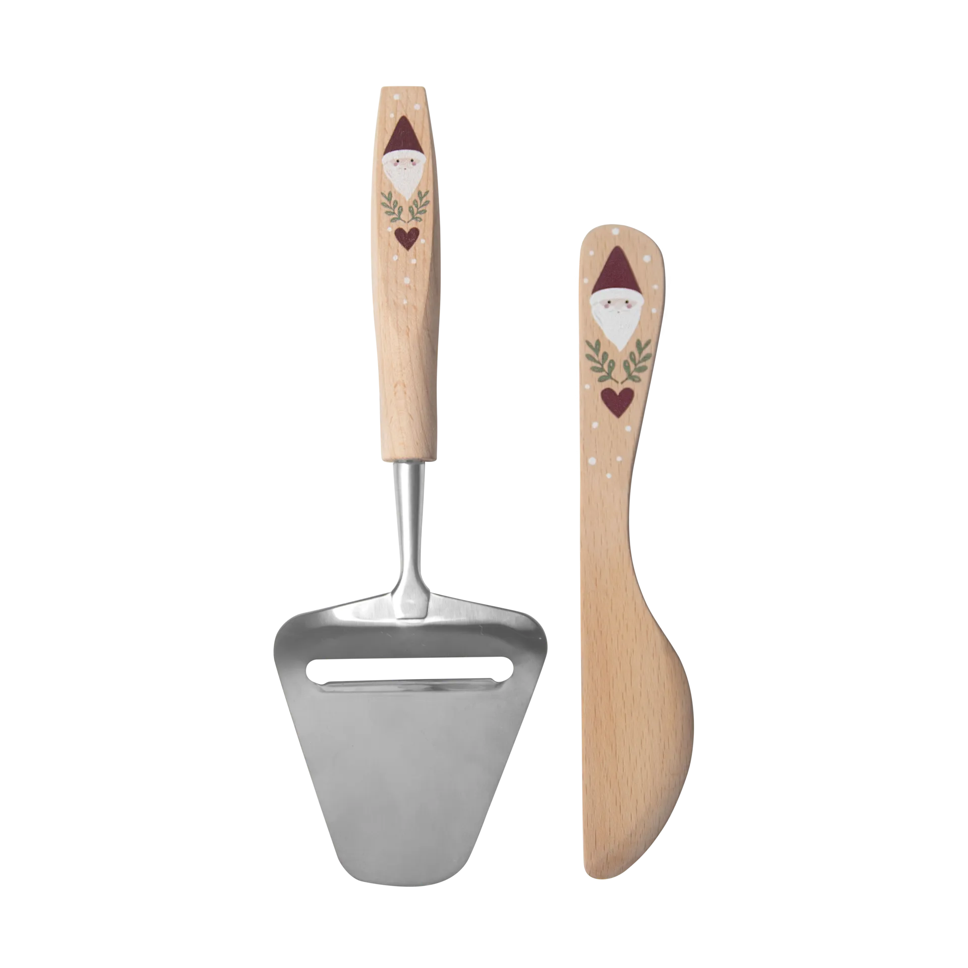 Pluto Design Santa voiveitsi ja juustohöylä 2 osaa Beige