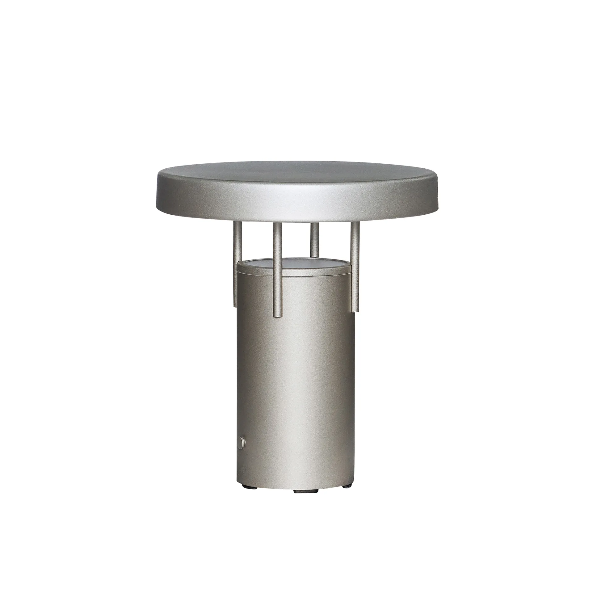 Hübsch BringMe mini kannettava pöytävalaisin Metallic sand.