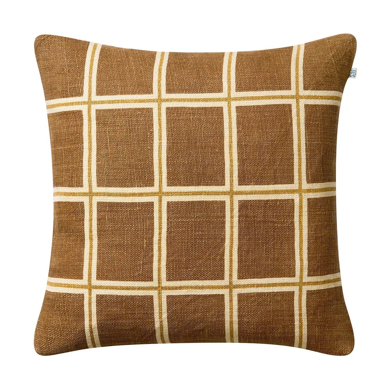Chhatwal & Jonsson Raha tyynynpäällinen 50x50 cm Taupe-masala yellow