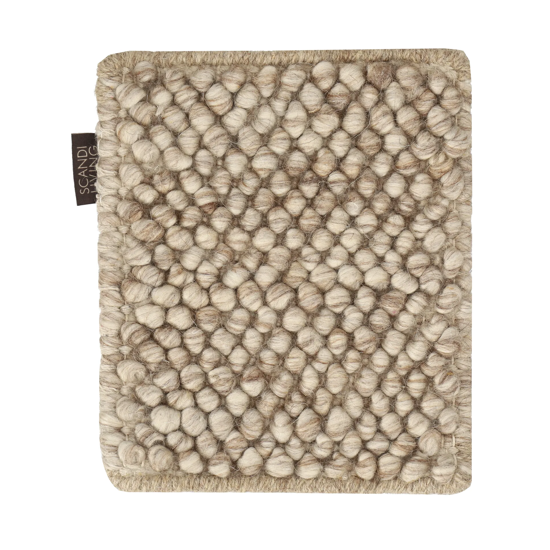 Material Samples Näyte Flock villamatto Beige