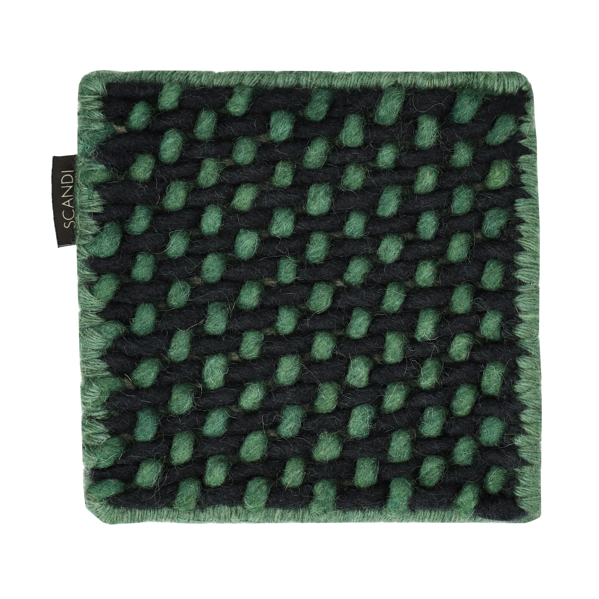 Material Samples Näyte Hill villamatto Sinivihreä