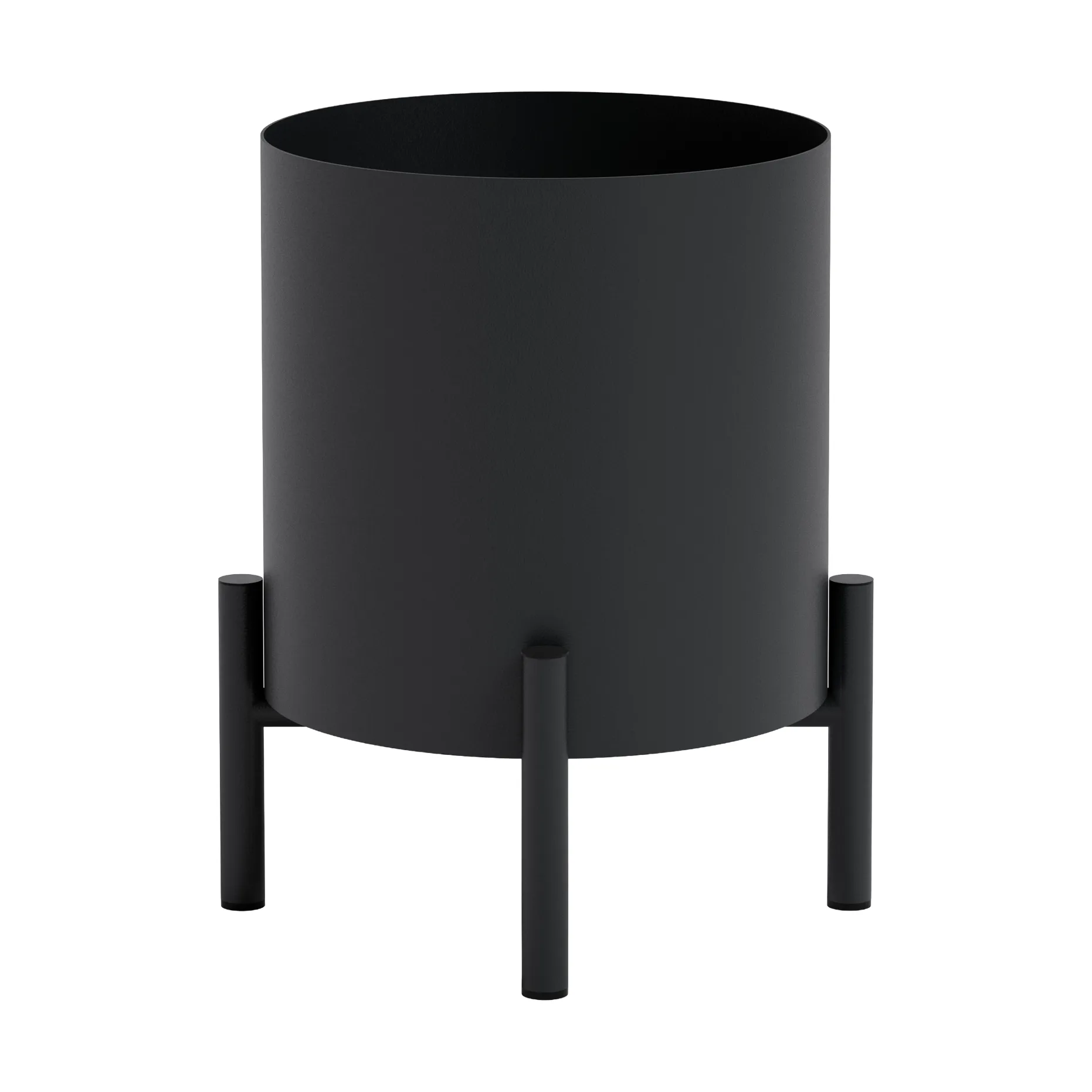 Eva Solo Simply Grow ulkokukka-astia pieni Ø31,5 cm Musta