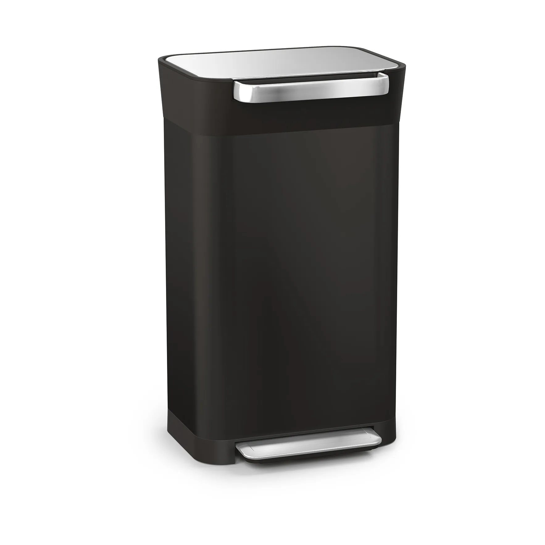 Joseph Joseph Joseph Joseph Titan jätepuristin poljettava roskis 30 L Hiilivarjo