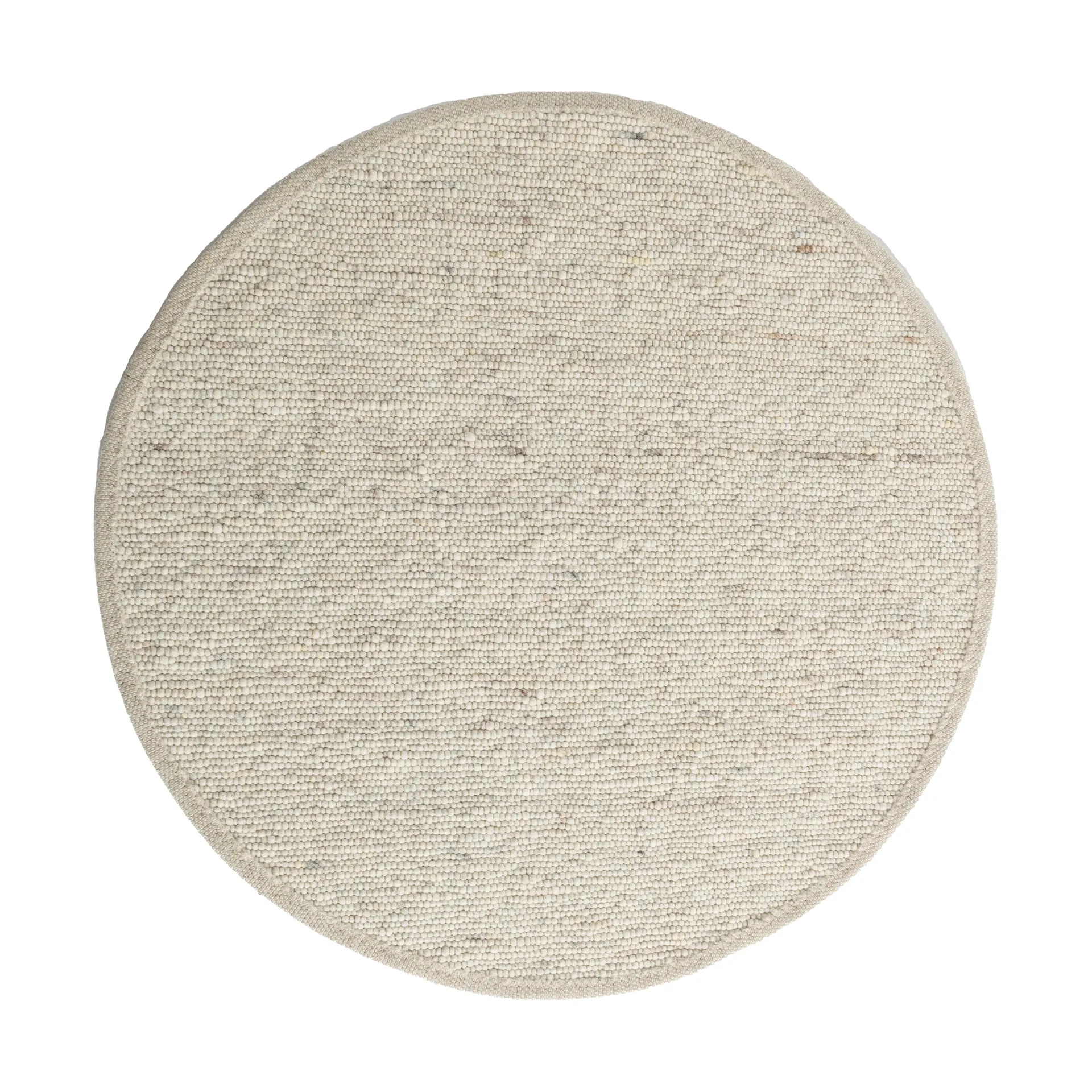 Tisca Sierrafil pyöreä matto Natural white nr. 11, Ø200 cm