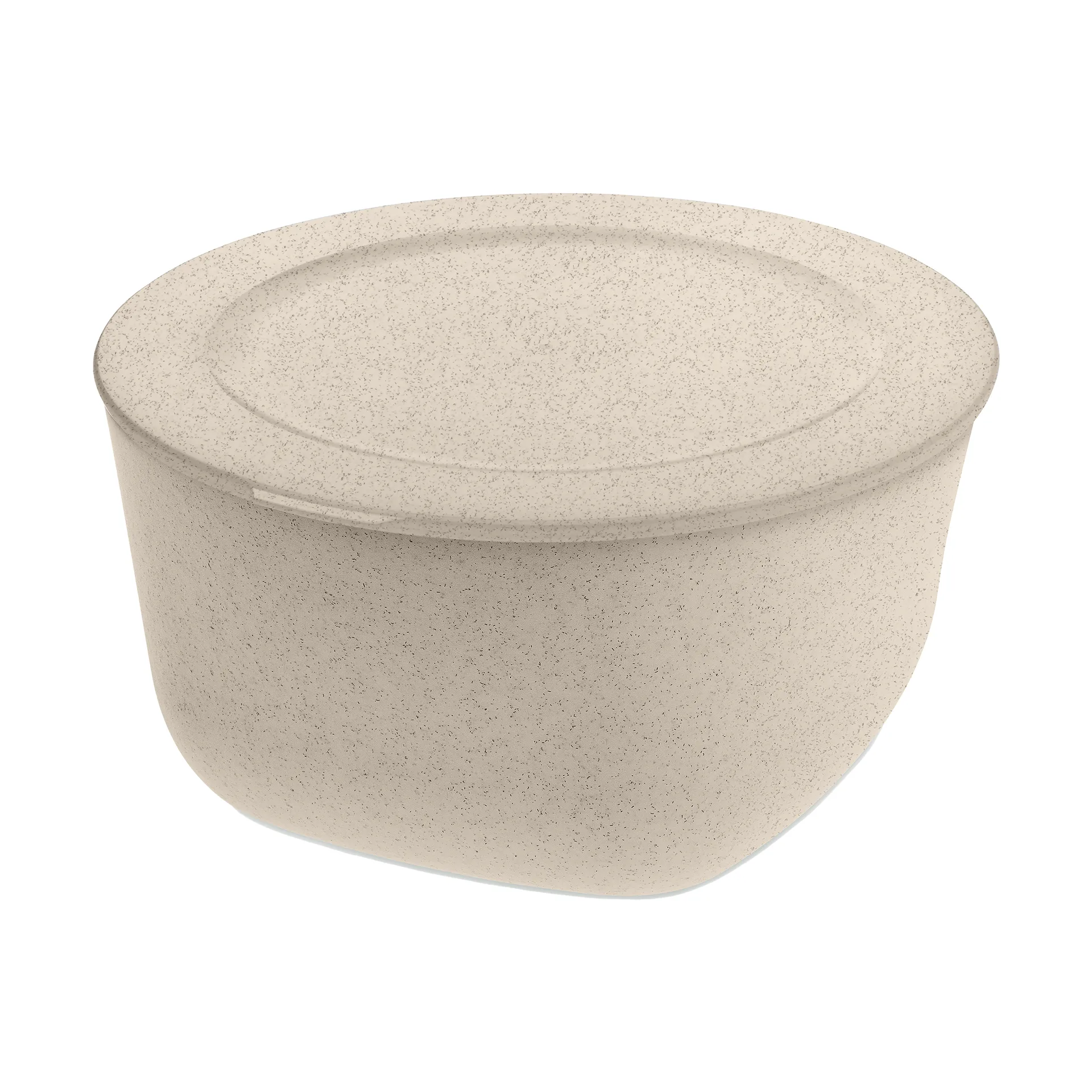 Koziol Connect kulho/kulho kannella 4 L biokierrätysmuovi Nature desert sand
