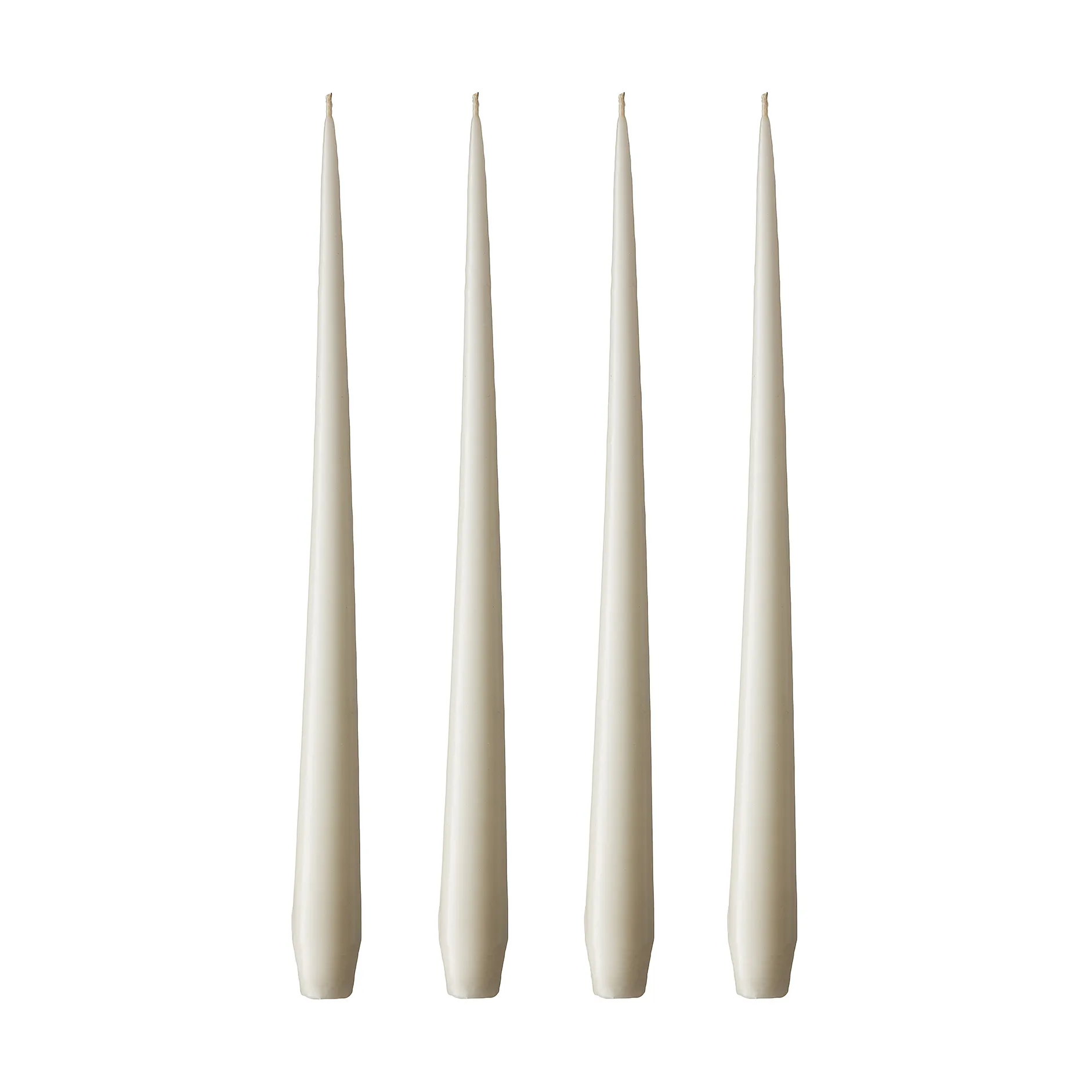 ester & erik ester & erik -kynttilä, 4-pakkaus matta ivory, 42 cm